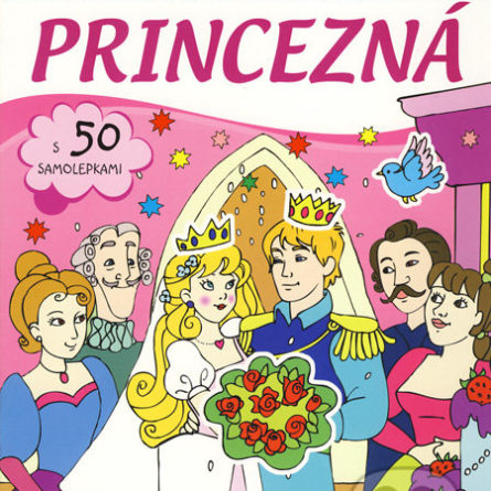 Princezná - Samolepky pre deti