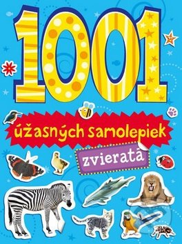 1001 úžasných samolepiek - Zvieratá - Samolepky pre deti