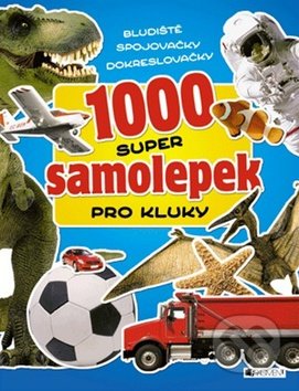 1000 super samolepek pro kluky - Samolepky pre deti