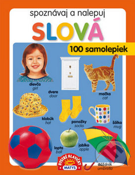 Slová - Samolepky pre deti