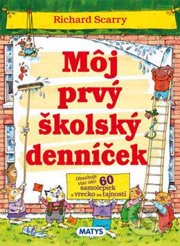 Môj prvý školský denníček - Samolepky pre deti