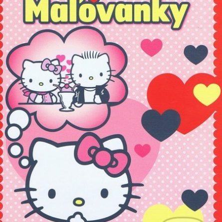 Hello Kitty: Maľovanky so samolepkami - Samolepky pre deti