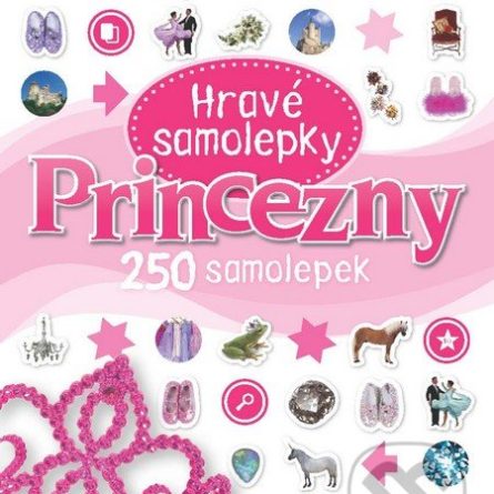 Hravé samolepky - Princezny - Samolepky pre deti