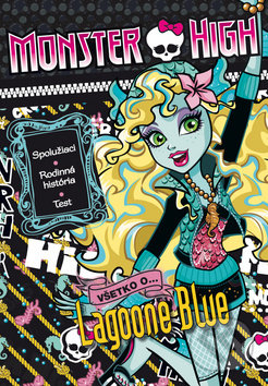 Monster High Všetko o Lagoone Blue - Samolepky pre deti