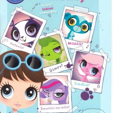 Littlest Pet Shop - Veselé zvieracie hádanky - Samolepky pre deti