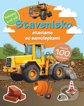 Stavenisko - staviame so samolepkami - Samolepky pre deti