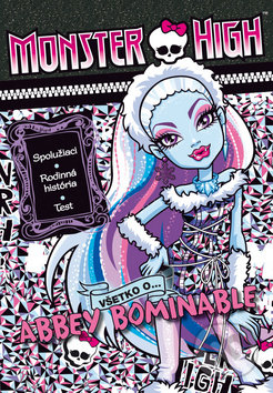 Monster High: Všetko o Abbey Bominable - Samolepky pre deti