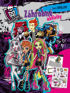 Monster High: Záhrobné aktivity - Samolepky pre deti