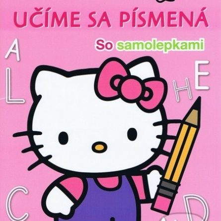 Hello Kitty: Ucime sa pismena so samolepkami - Samolepky pre deti