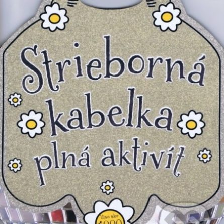 Strieborná kabelka plná aktivít - Samolepky pre deti