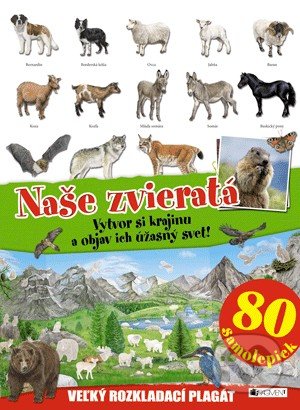 Naše zvieratá - Samolepky pre deti