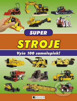 Super Stroje - Samolepky pre deti