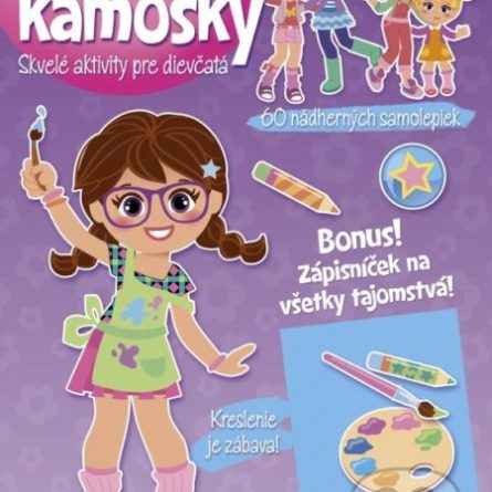 Super kamošky: Kreslenie je zábava! - Samolepky pre deti