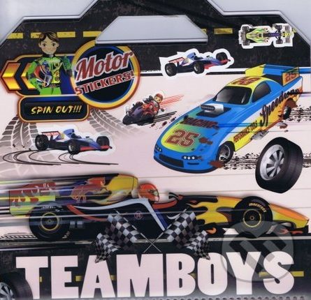 Teamboys Motor Stickers! - Samolepky pre deti