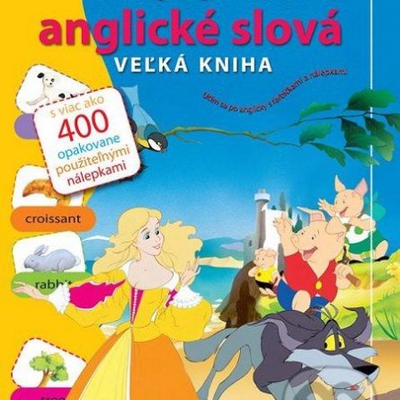 Moje prvé anglické slová - Samolepky pre deti