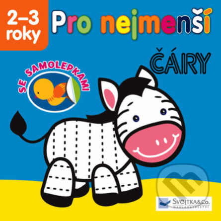 Pro nejmenší – ĆÁRY se samolepkami - Samolepky pre deti