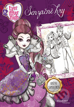 Ever After High: Senzačné hry - Samolepky pre deti