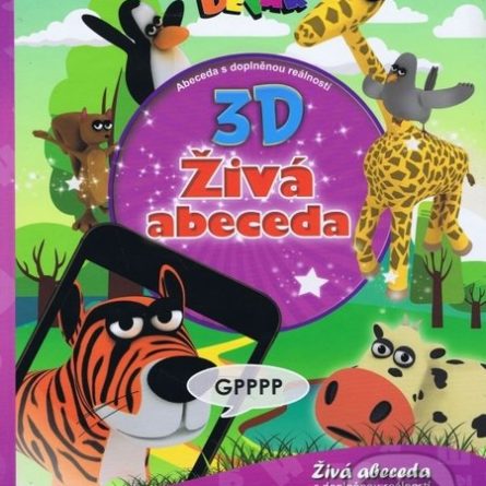 3D Živá abeceda - Samolepky pre deti