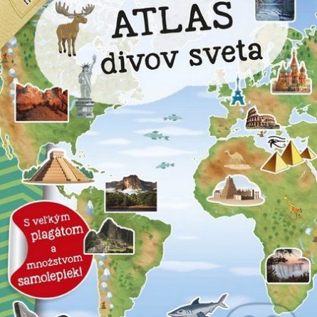 Môj atlas divov sveta - Samolepky pre deti