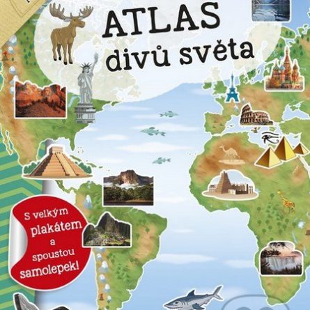 Můj atlas divů světa - Samolepky pre deti