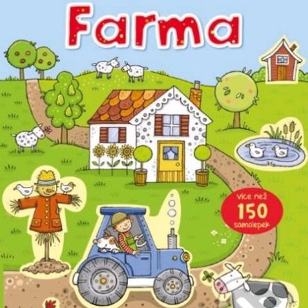 Farma - Samolepková knížka - Samolepky pre deti