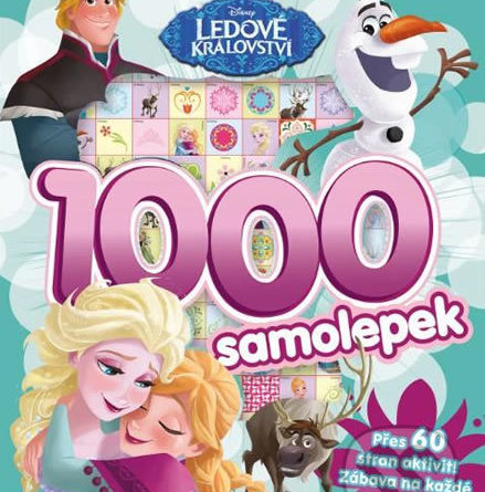 Ledové království - 1000 samolepek - Samolepky pre deti