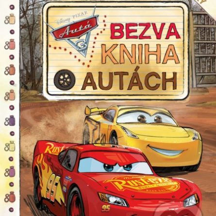 Autá 3: Bezva kniha o autách - Samolepky pre deti