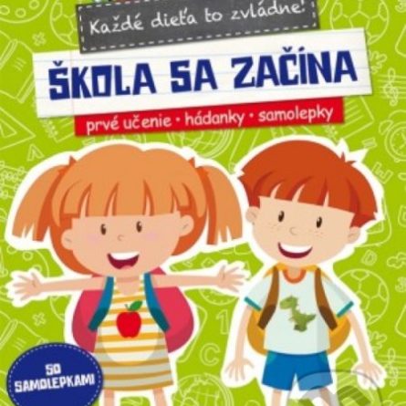 Každé dieťa to zvládne! - Škola sa začína - Samolepky pre deti