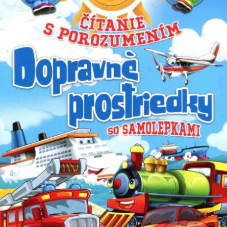 Dopravné prostriedky - Samolepky pre deti