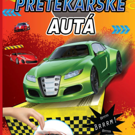 Pretekárske autá - Samolepky pre deti