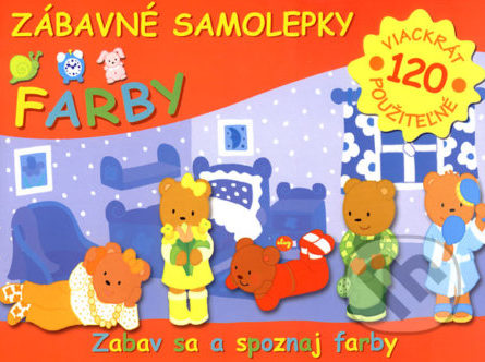 Zábavné samolepky - Farby - Samolepky pre deti