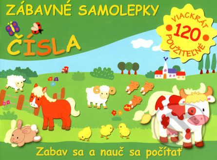 Zábavné samolepky - Čísla - Samolepky pre deti