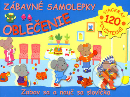 Zábavné samolepky - Oblečenie - Samolepky pre deti